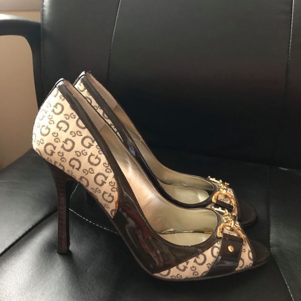 Guess Open-Toe Heels